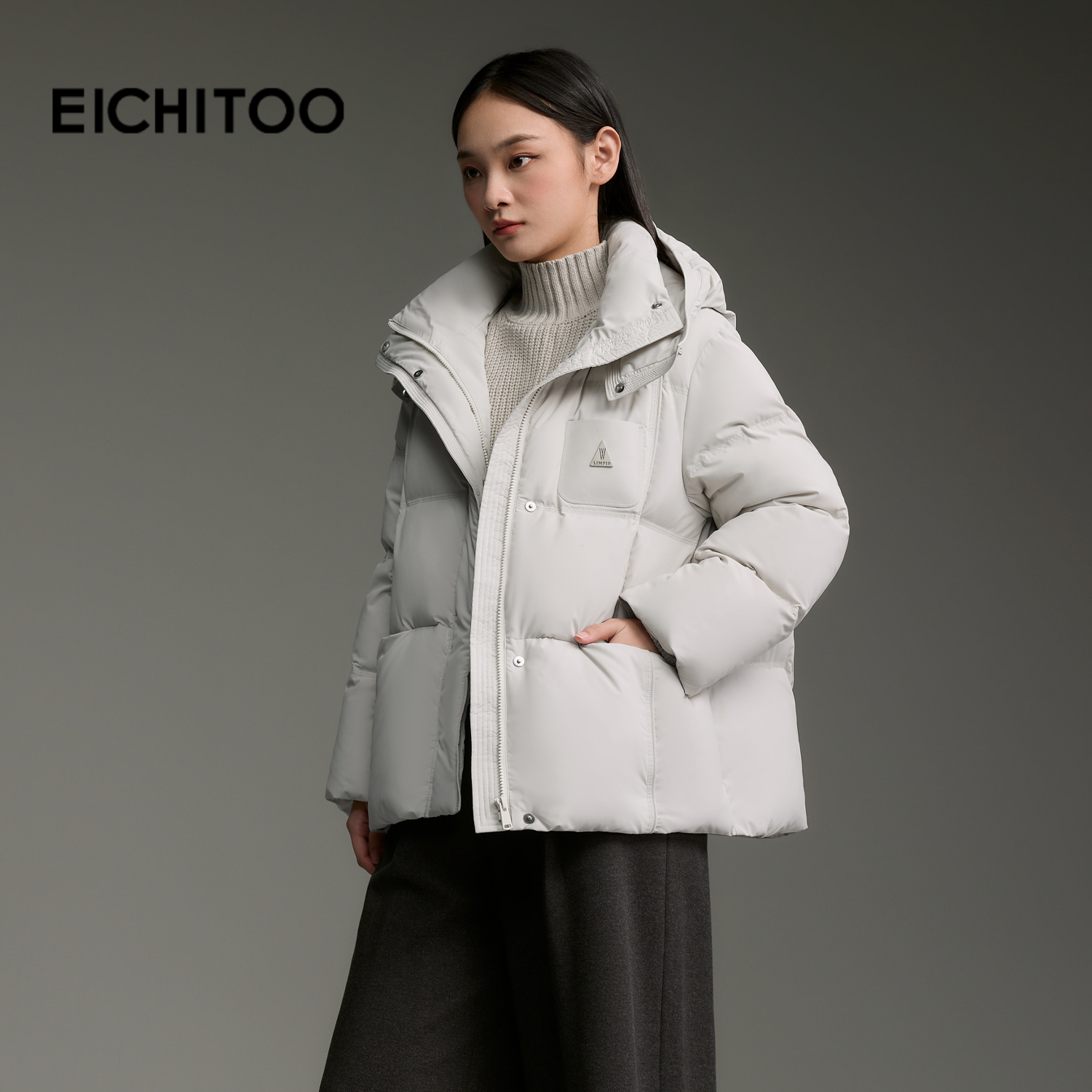 保暖蓬松，穿着舒适