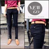 修身 潮流铅笔裤 休闲小脚裤 男式 男士 子中低腰高弹贴身紧时尚 韩版 裤