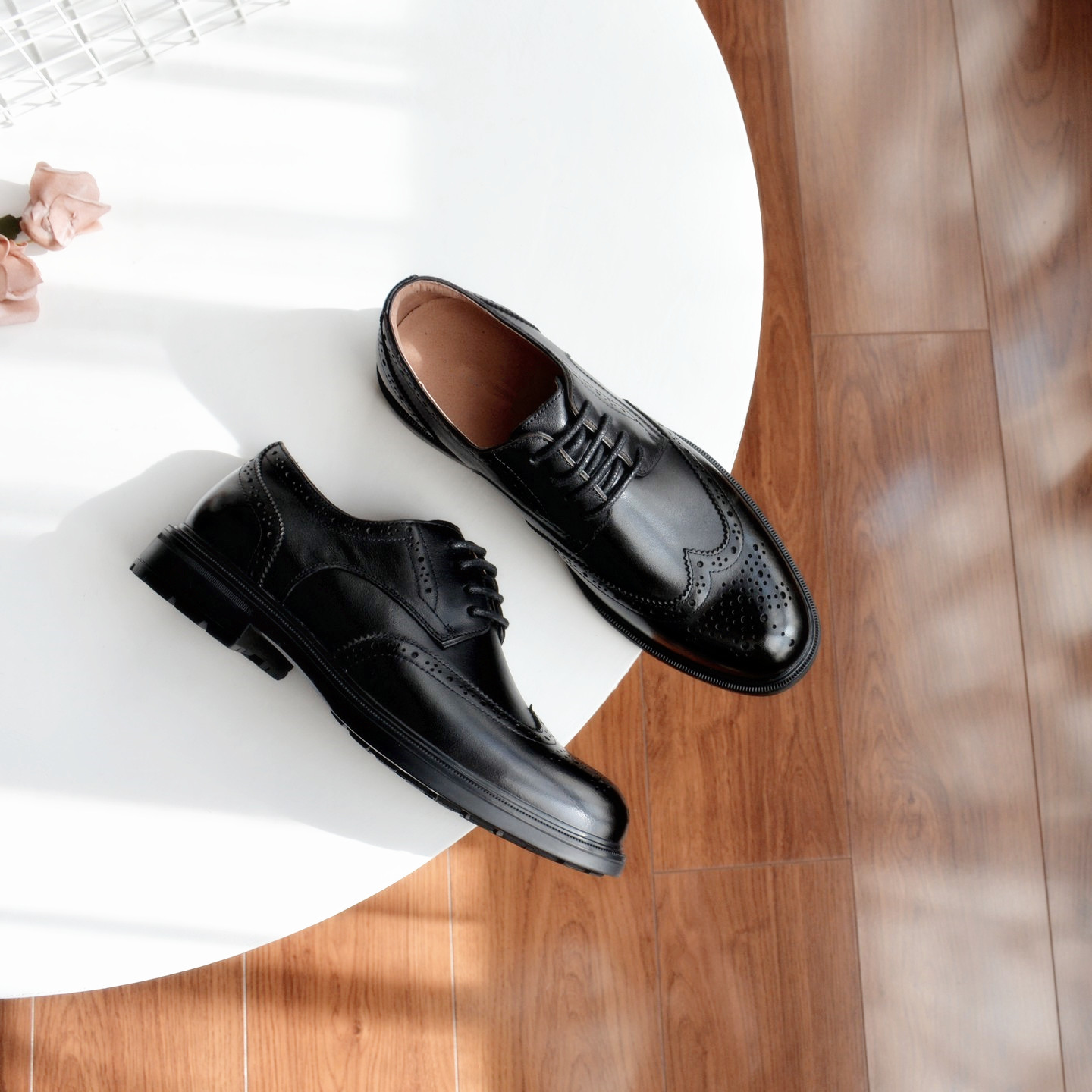 【男皮鞋】砖贵！头层牛皮男鞋2025秋季新款男士通勤系带休闲皮鞋