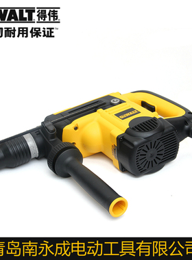 正品得伟(DEWALT)五坑重型锤镐两用40mm工业级大功率电锤钻D25501