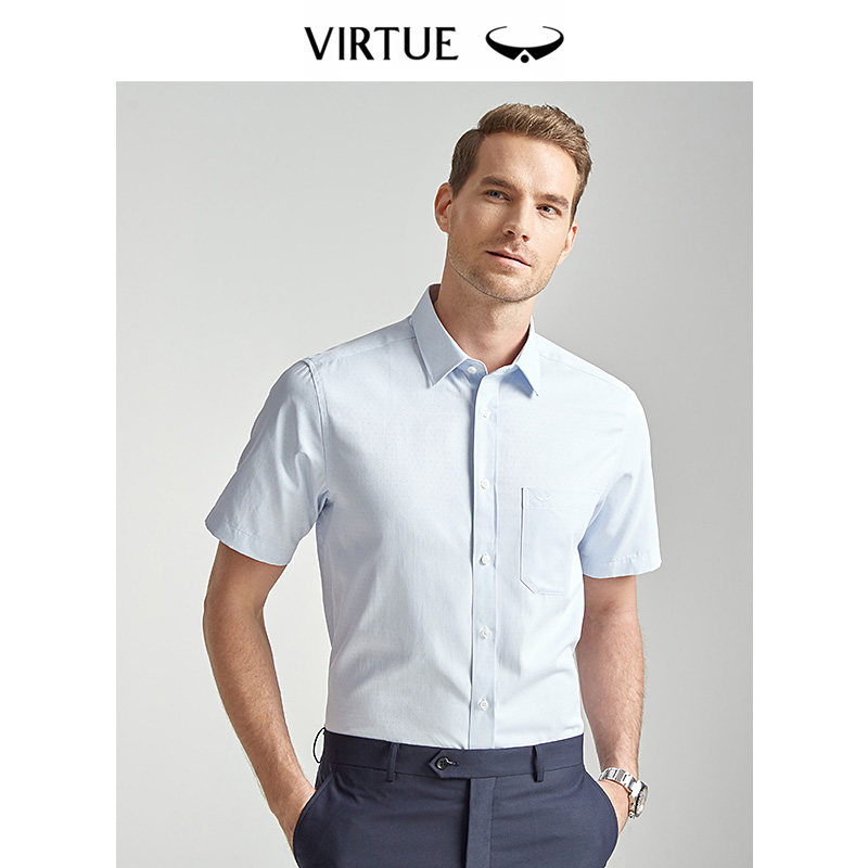 【79元,不同款尺码不同】富绅夏装商务休闲短袖衬衫