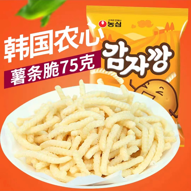 进口零食韩国薯条脆农心