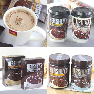 韩国进口HERSHEYS好时棉花糖巧克力可可粉热饮好喝热乎乎速溶冲泡