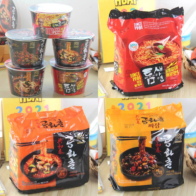 炸酱面共和春进口方便面韩国泡面