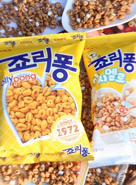 韩国克丽安棉花糖麦粒爆米花