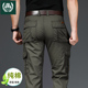 薄款 多口袋纯棉军旅男裤 工装 夏季 裤 男宽松直筒裤 子高腰休闲长裤