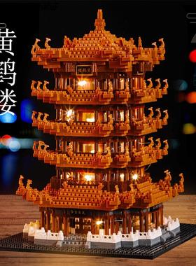 积木成人版2024新款太和殿天坛祈年殿中国榫卯高难度古建筑3d拼装