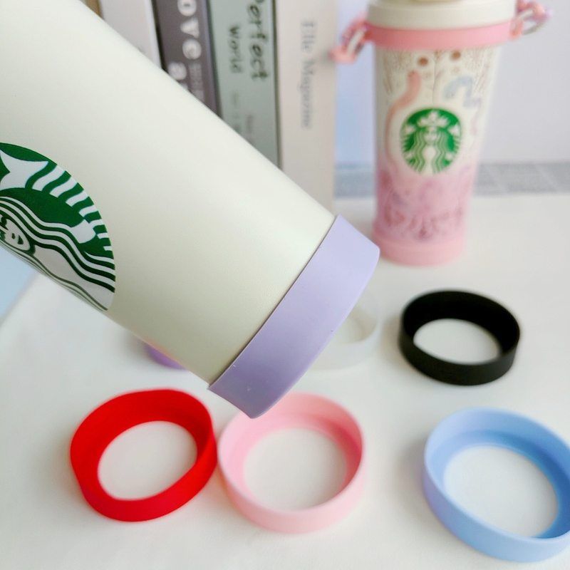 硅胶杯底套防磨杯套7.5CM