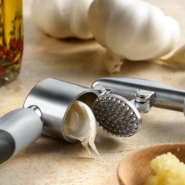 美国原单正品 合金剥蒜器压蒜器果汁器幼儿辅食捣碎器蔬菜泥