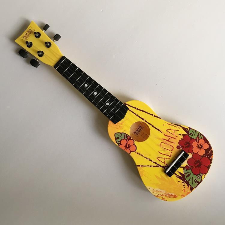 外贸原单尤克里里乌克丽丽小吉他ukulele儿童初学宝宝早教乐器-封面