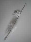 导管刷子烧烤BBQ烘焙工具 吸管刷 外贸原单 不锈钢螺旋软尼龙软毛