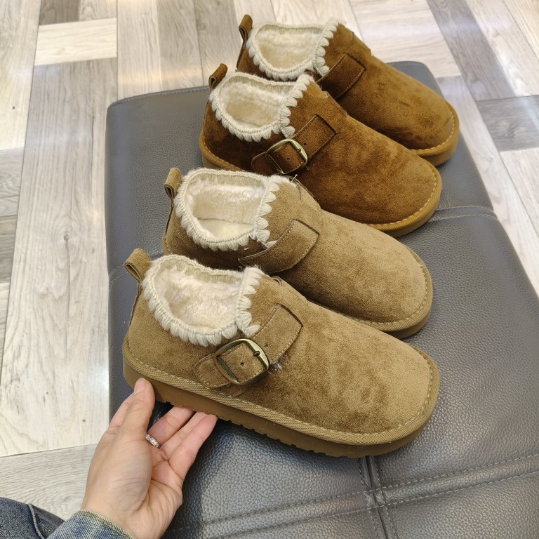 韩版2025冬季新款厚底加绒勃肯毛毛土豆鞋雪地靴乐福棉鞋子女8072,女鞋,棉鞋,淘宝优惠券,粉丝福利购,淘宝优惠卷
