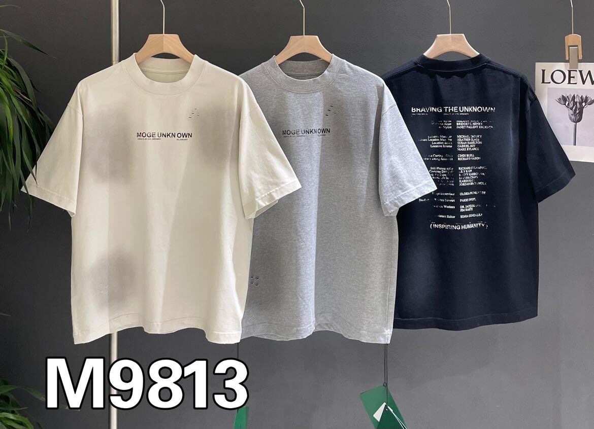 2026夏季新款男士圆领短袖T恤美式时尚百搭字母半袖上衣宽松T恤