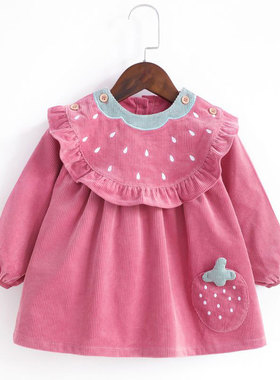 罩衣女宝宝儿童防水防脏厚反穿衣吃饭围兜围衣幼儿园婴儿护衣秋冬