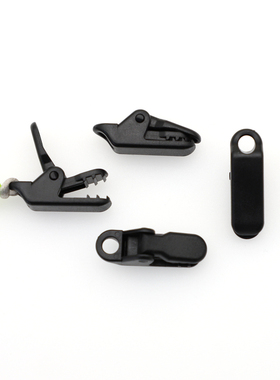 小号塑料夹子黑白色户外帐篷增设拉点钩扣防风固定夹晾衣夹鳄鱼夹