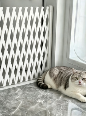 宠物围栏可伸缩门户外室内伸缩隔断拦猫拦狗栅栏挡板隔离门免打孔