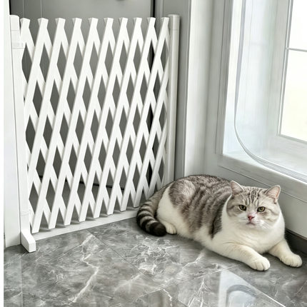 宠物围栏可伸缩门户外室内伸缩隔断拦猫拦狗栅栏挡板隔离门免打孔