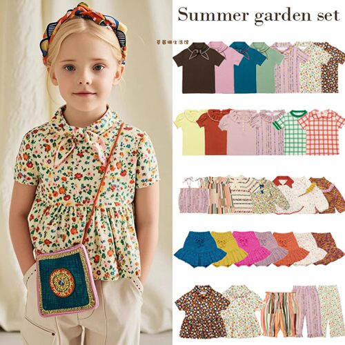 春夏MP童装短袖衬衫打底衫连裤袜