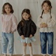 裙气质套装 韩国童装 卫衣牛仔裤 草莓珊2024春夏新款 女孩3456岁衬衫