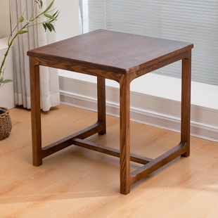 高60cm矮茶桌阳台茶桌椅组合实木家用新中式禅意小型方桌泡茶台