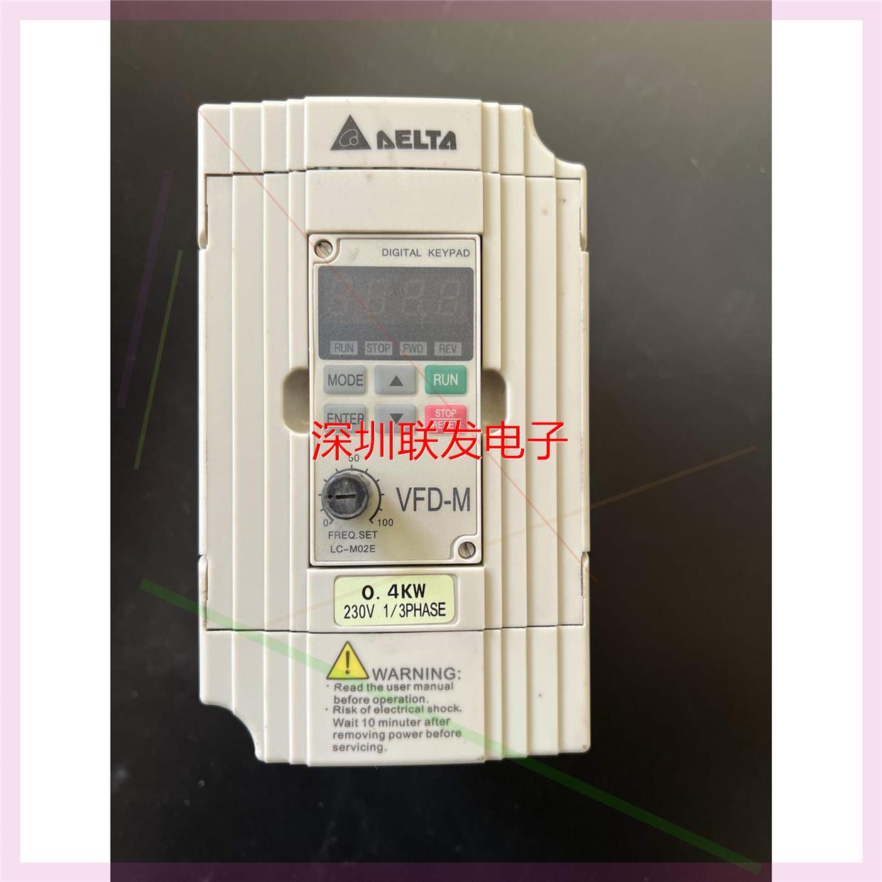 议价台达变频器0.4kw 230v VFD004M21A