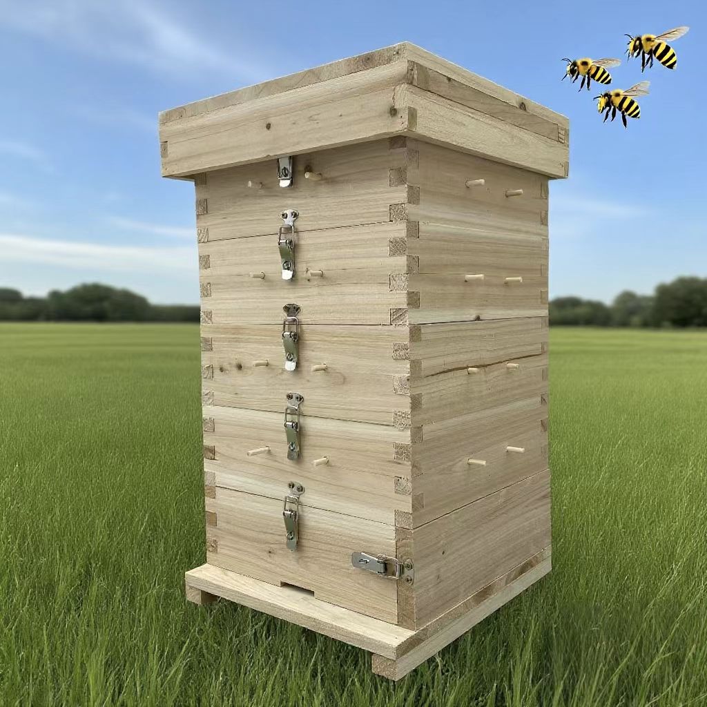 方格箱杉木中蜂格子全套懒人养