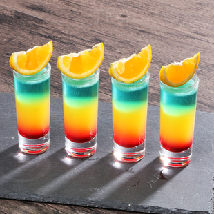 龙舌兰杯龙舌兰酒杯利口杯玻璃b52酒杯子弹杯烈酒杯鸡尾酒杯