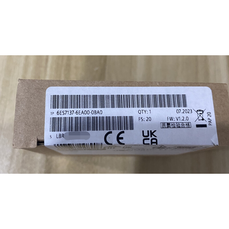 全新原装正品6ES7137-6EA00-0BA0西门子原装现