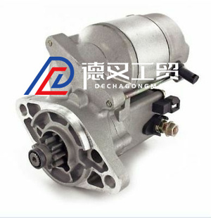 叉车7FG\8FG\15-30 4Y\5K起动机启动马达28100-20553-71德叉DeCha