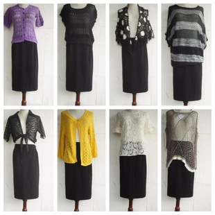 清仓古着vintage早春复古手工镂空钩花森系田园风外套慵懒风