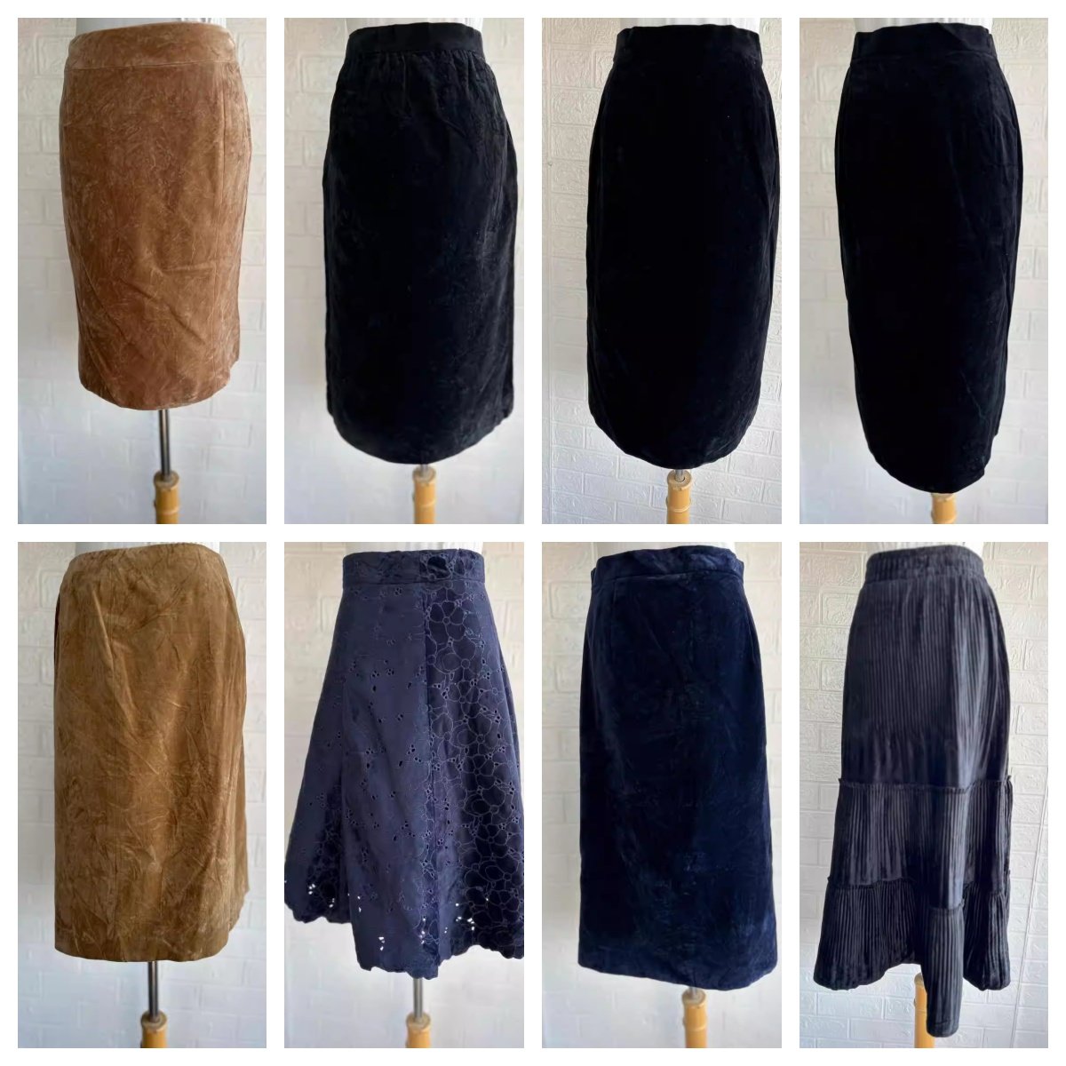 vintage复古着森系田园风小清新碎花波点中长半身裙,女装/女士精品,半身裙,淘宝优惠券,粉丝福利购,淘宝优惠卷