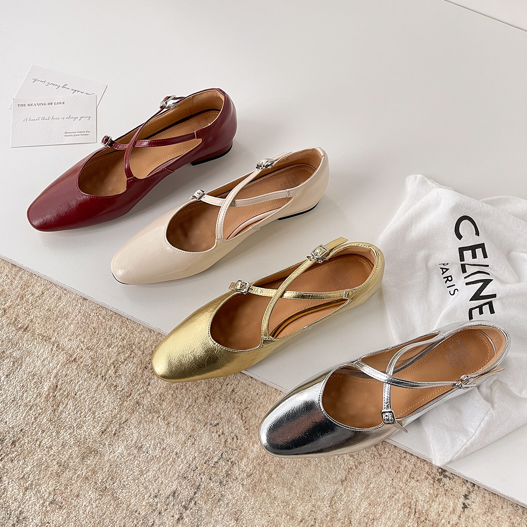 平跟玛丽珍显瘦小众单鞋新款法式