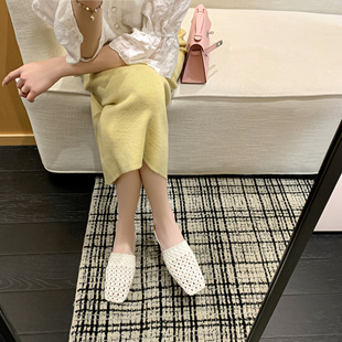 ventimono 环游记    编织网格仙气文艺懒人拖