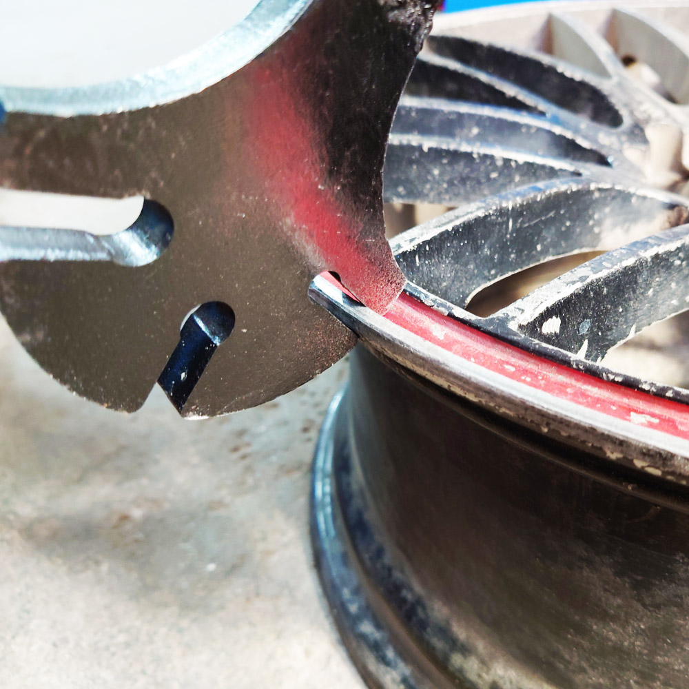 铝合金工具变形维护修复轮毂