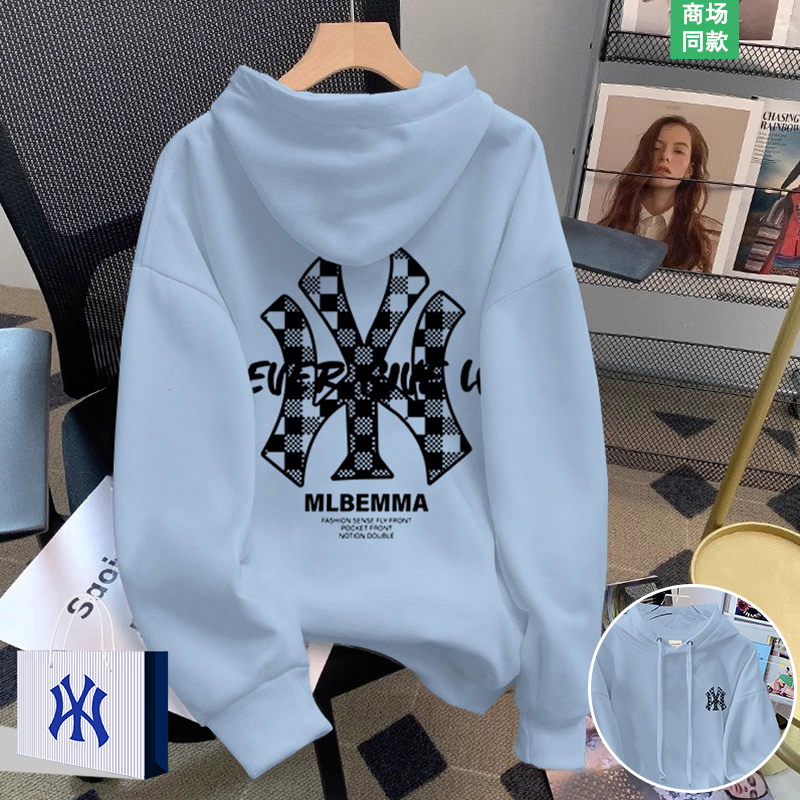 美式潮牌连帽卫衣男秋冬季外套