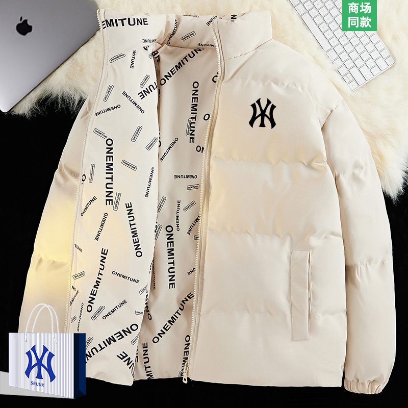 MLBHRUK双面穿保暖棉服