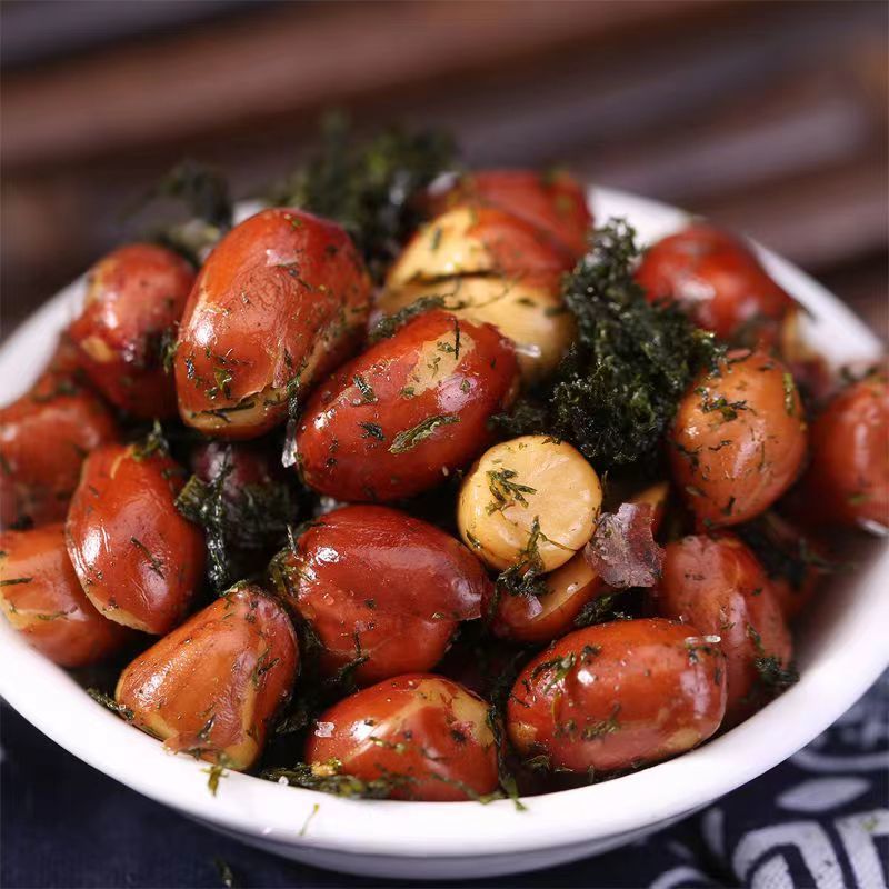 康之悠品宁波海苔花生米苔条花生即食多味花生小吃零食下酒菜特产