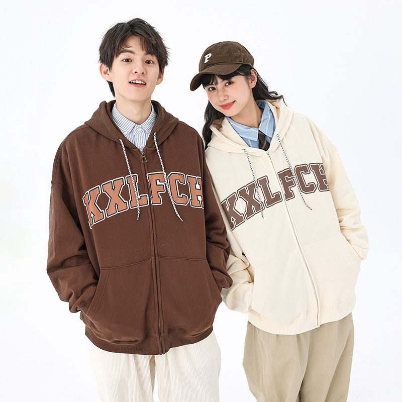 KXLFCHN拉链开衫开衫卫衣