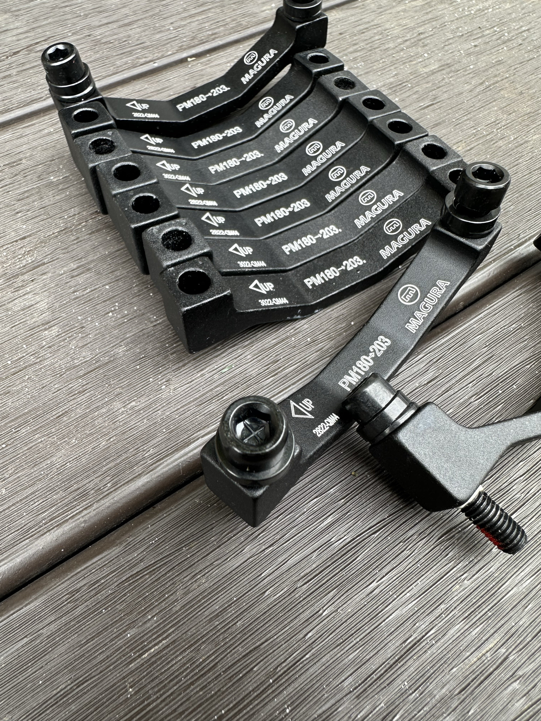 TRP Margua马古拉 山地车碟刹转换座A柱160转180转203碟片转换座