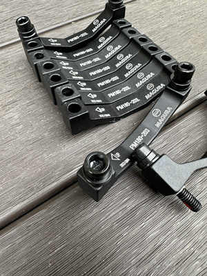 TRP Margua马古拉 山地车碟刹转换座A柱160转180转203碟片转换座