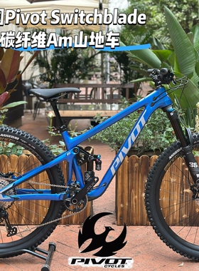 美国PIVOT SWITCHBLADE 碳纤维山地车软尾整车 29轮径 DIY Am软尾