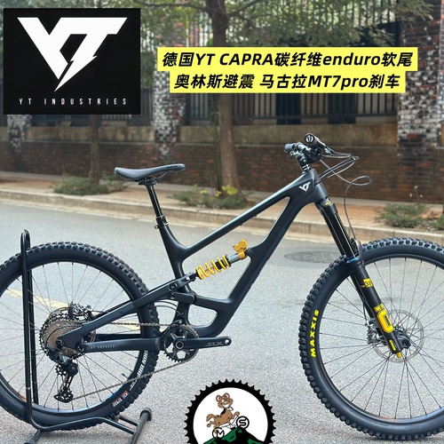 德国YT CAPRA山地车 碳纤维软尾enduro 大行程279混合轮径整车