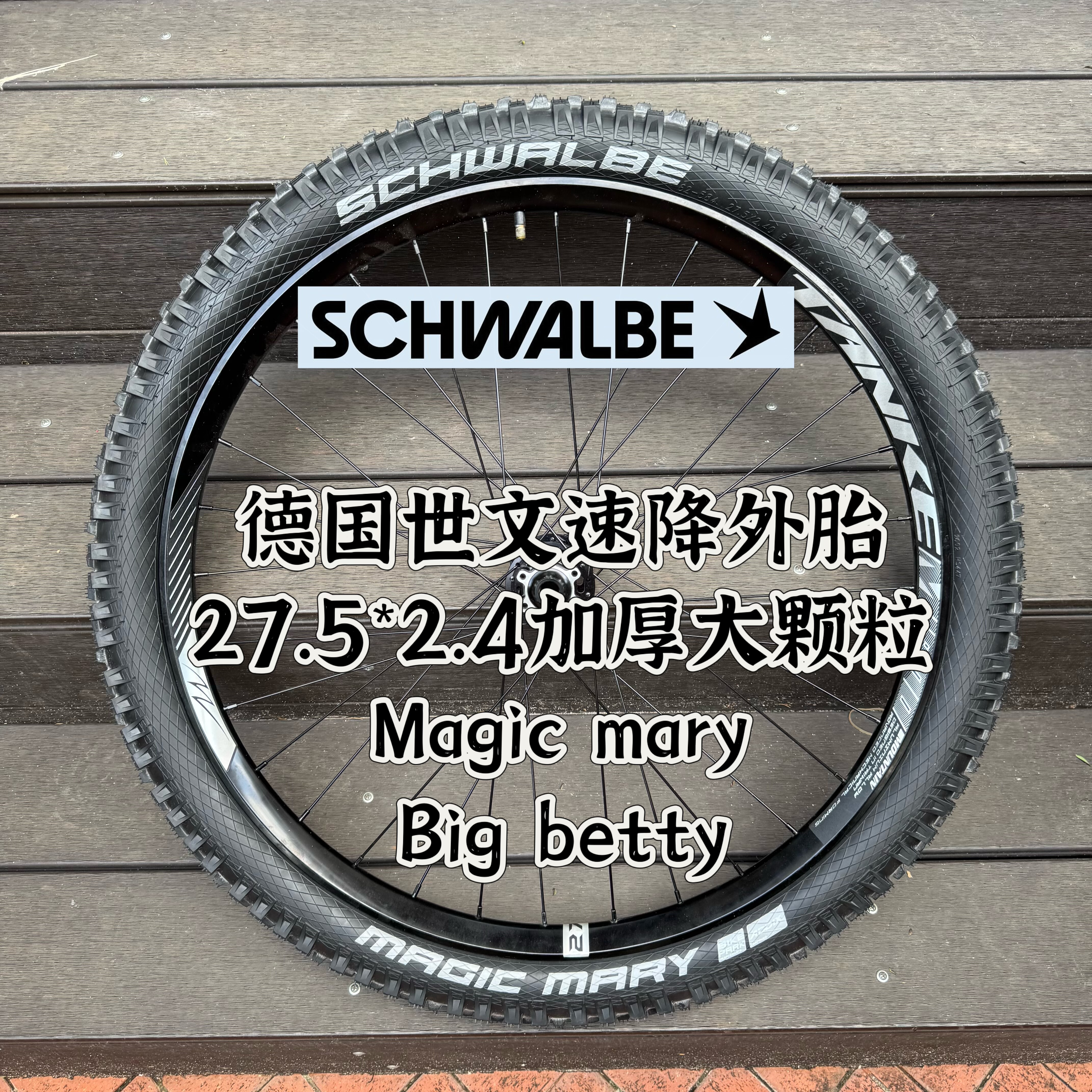 德国世文Magic mary和big betty山地车速降DH加厚侧壁大颗粒外胎