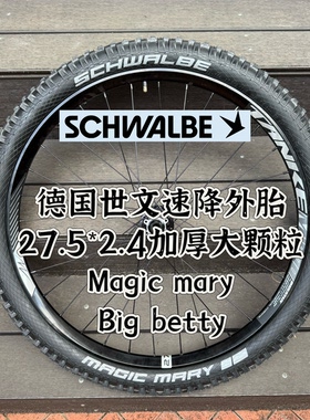 德国世文Magic mary和big betty山地车速降DH加厚侧壁大颗粒外胎