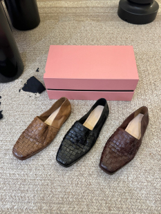 2026新款真皮女鞋平底乐福鞋女日常通勤舒适舞蹈鞋女鞋单软底鞋单