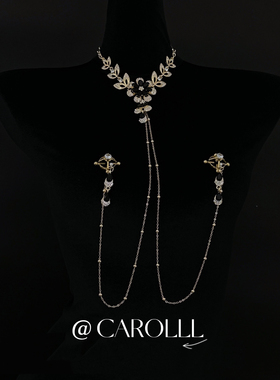 CAROLLL自然浪漫项圈可外出胸夹性感原创设计