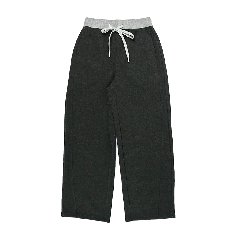 秋冬磨毛加绒直筒体感发热女裤