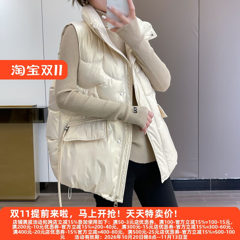 时尚羽绒棉马甲洋气外穿洋气