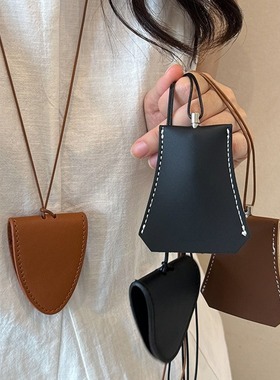 几何项链丰美饰品厂皮革锁骨链