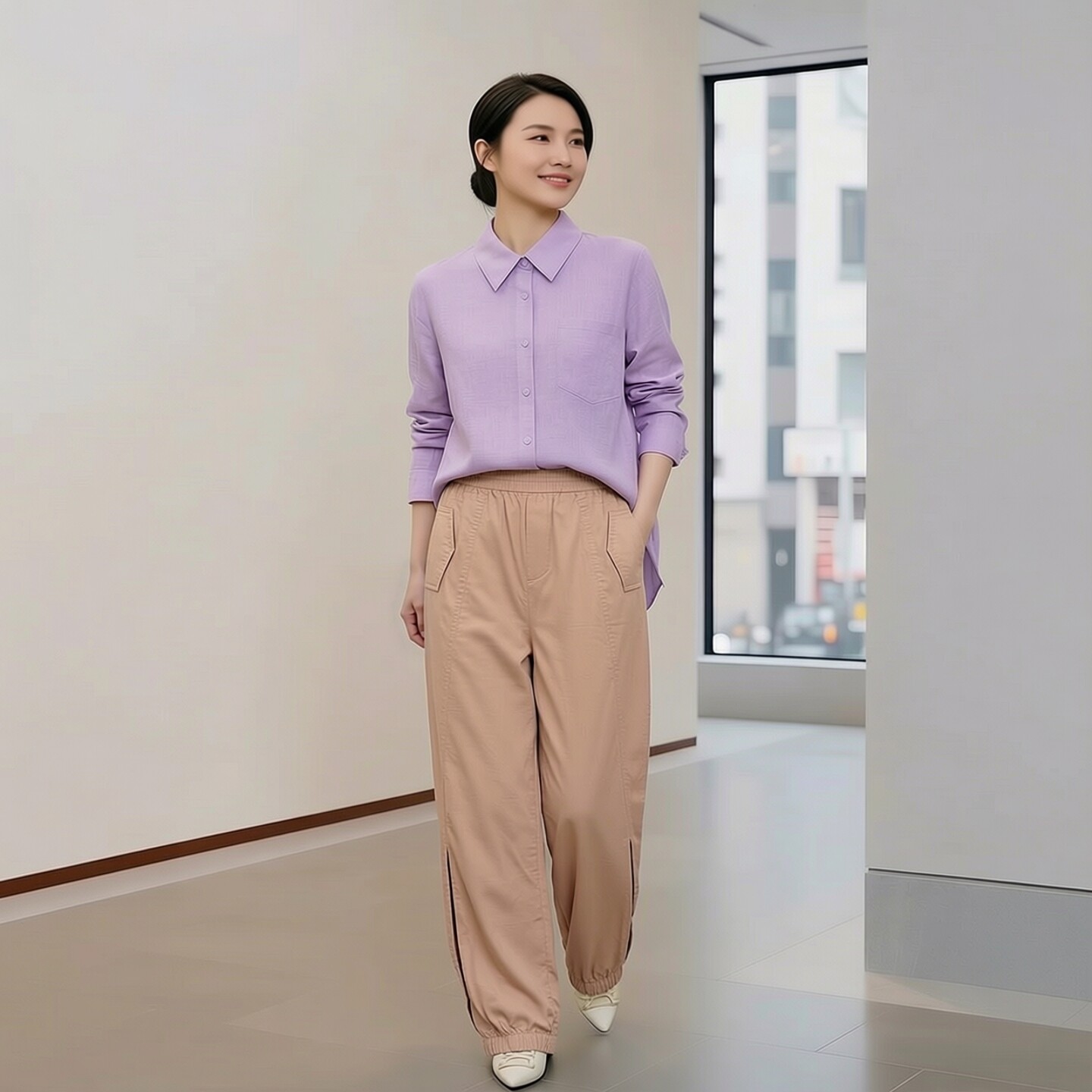 朵Y夏季优雅甜美牛仔短裤